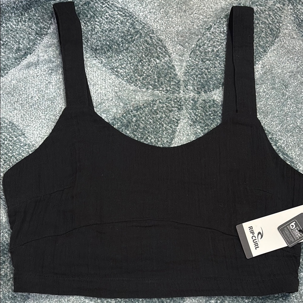 Brand🆕😍🔥😍 RIP CURL Black Cropped Tank